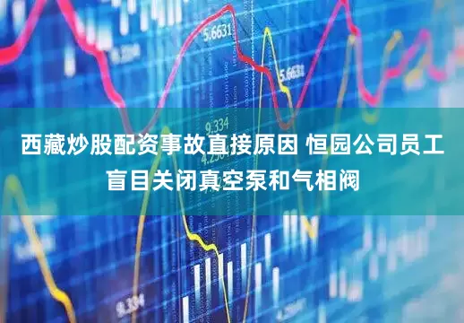 西藏炒股配资事故直接原因 恒园公司员工盲目关闭真空泵和气相阀