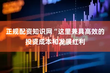 正规配资知识网“这里兼具高效的投资成本和发展红利